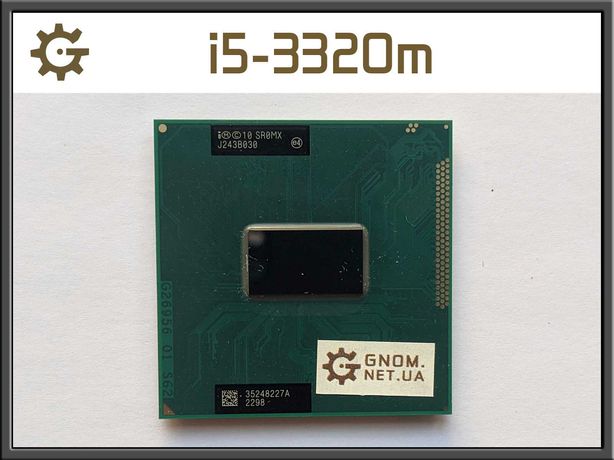 Процессор Intel Core i5-3320m ноутбук Socket G2 i5-3340m i5-3360m 3520