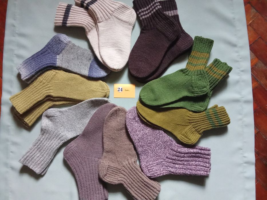 Продам вязаные носки