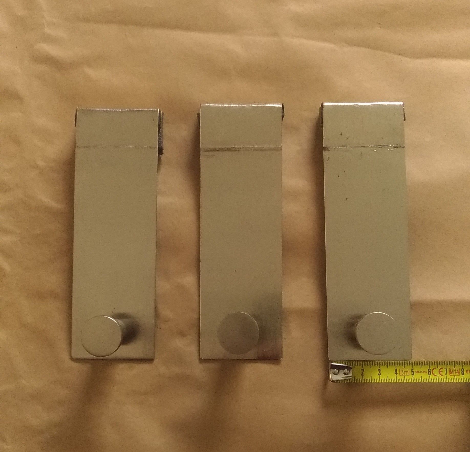 Conjunto 3 Suportes de Pendurar Porta