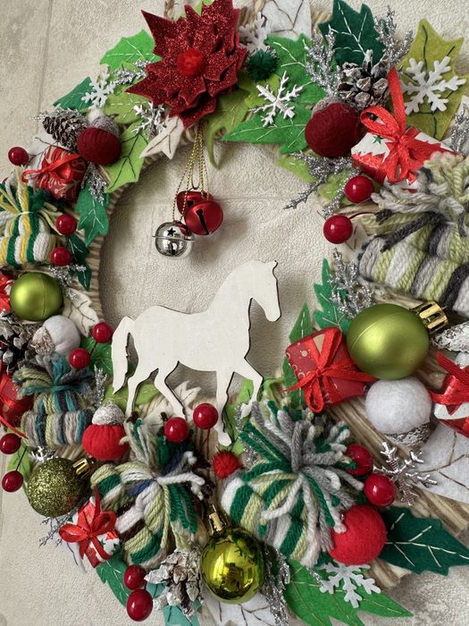 Новорічний віночок + подарунок