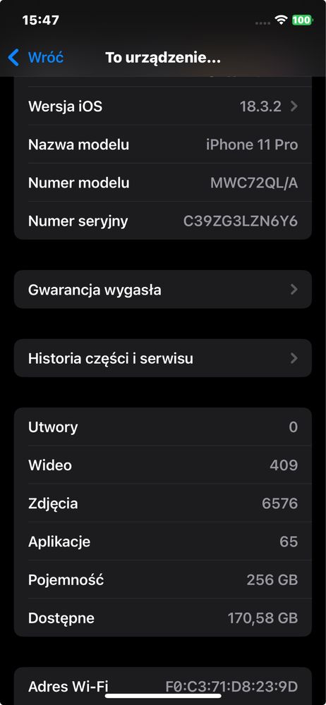 IPhone 11 Pro 256 GB