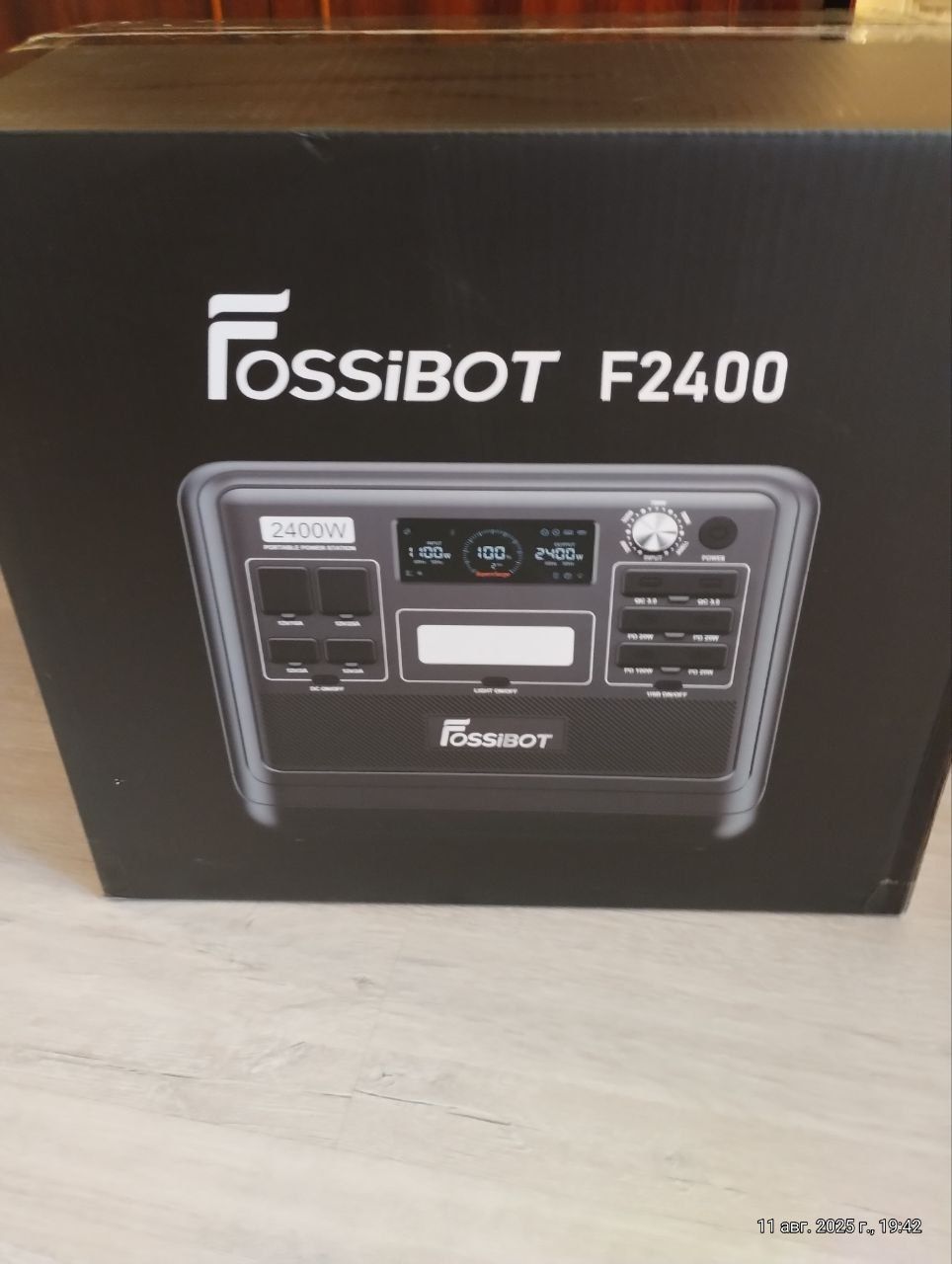 Зарядна станція Fossibot F2400 black