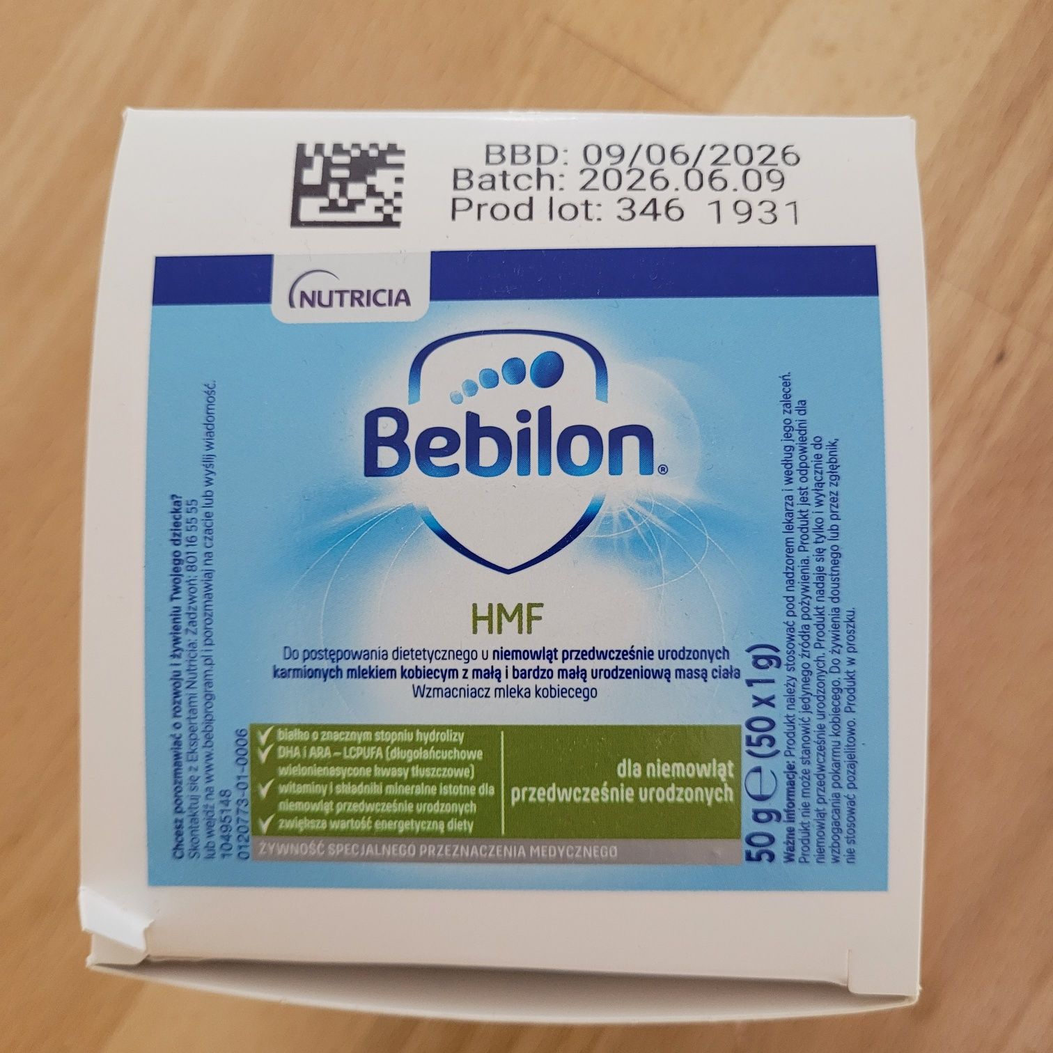 Bebilon HMF- wzmacniacz mleka kobiecego