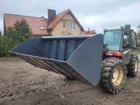 Łyżka/ łycha objętościowa do zboża do ładowarki teleskopowej/ ciągnika