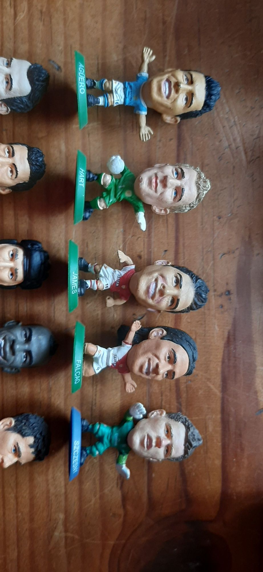 21 Figuras soccerstarz Messi/Ronaldo/Mourinho/Luisao/Salvio/Adrien,etc