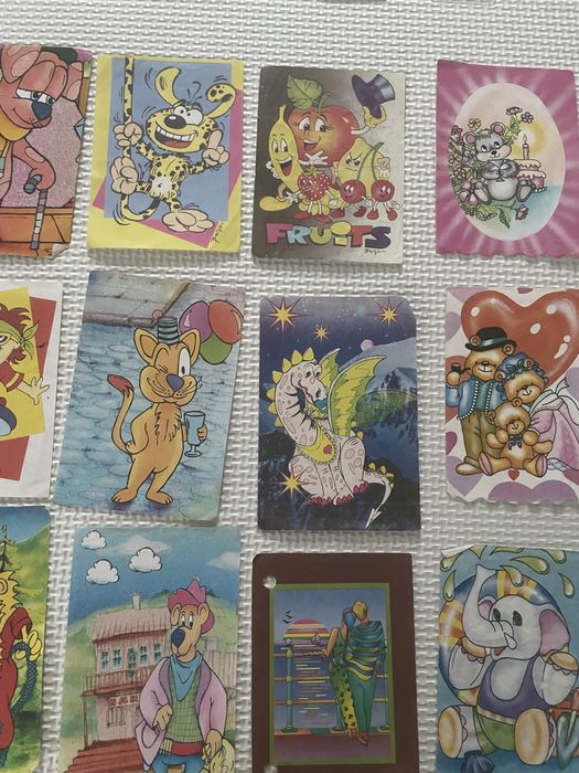 Kolekcjonerskie karteczki notesikowe lata 90 zestaw