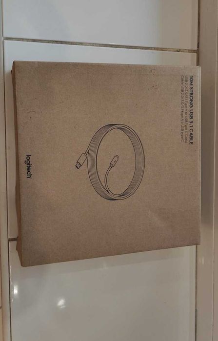 10метров Кабель USB Type-C Logitech USB 3.1 c усилителем встроеным