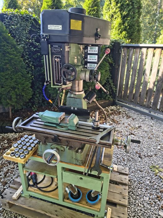 Frezarka do metalu stołowa mk 3 komplet