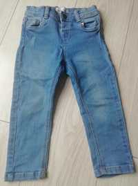 Spodnie szczupłe jeans 92