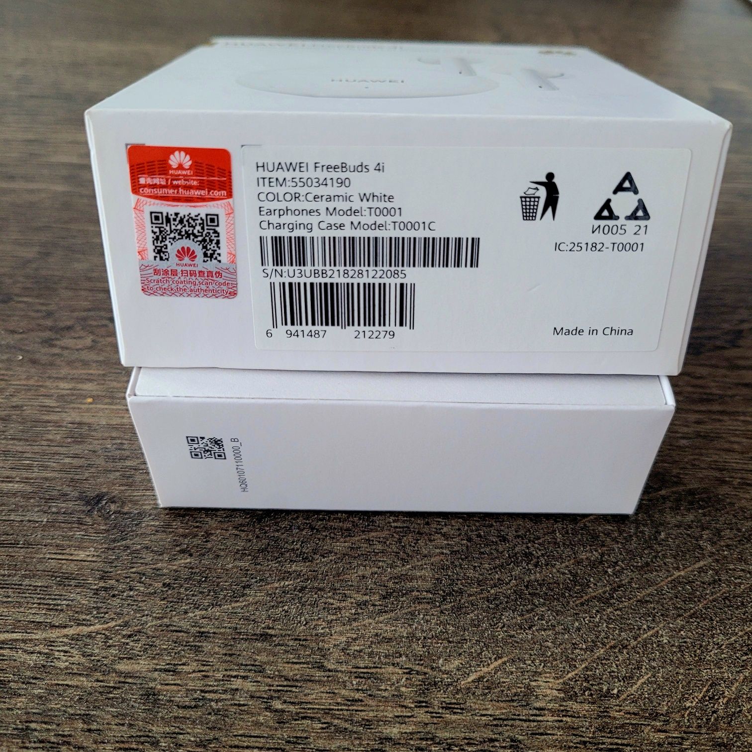 Słuchawki Huawei FreeBuds 4i ANC białe