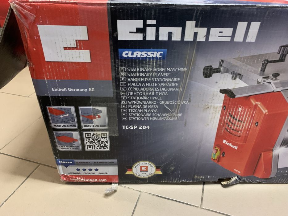 Фуговально-рейсмусовый станок Einhell TС-SP 204 з Німеччини