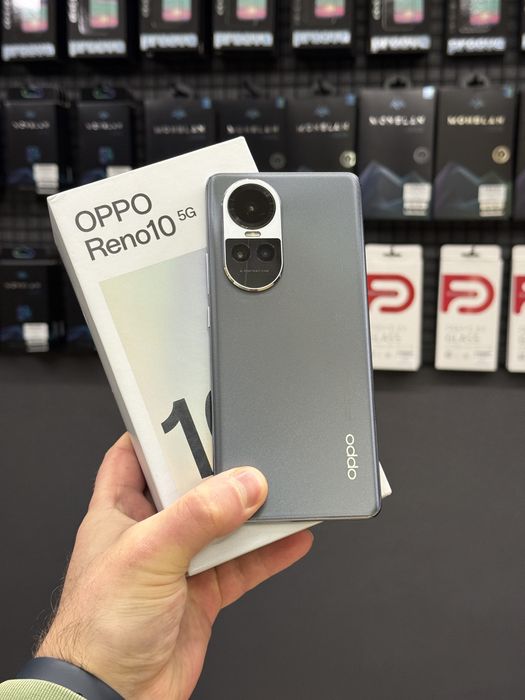 Офіційний OPPO Reno10 5G 8/256 Silver Grey Оплата частинами