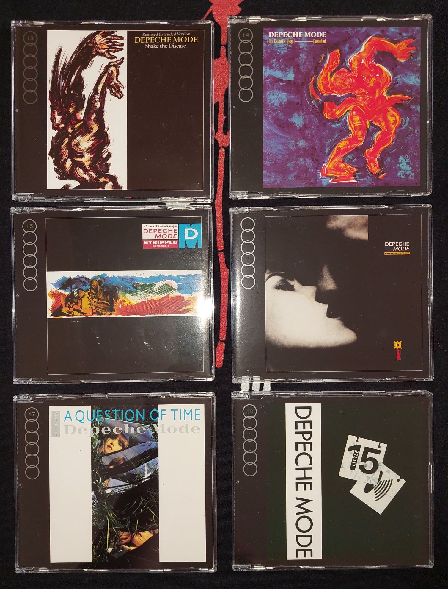 Depeche Mode Singles 13-18 ( Box Sets 3 ) 6 CD 2005