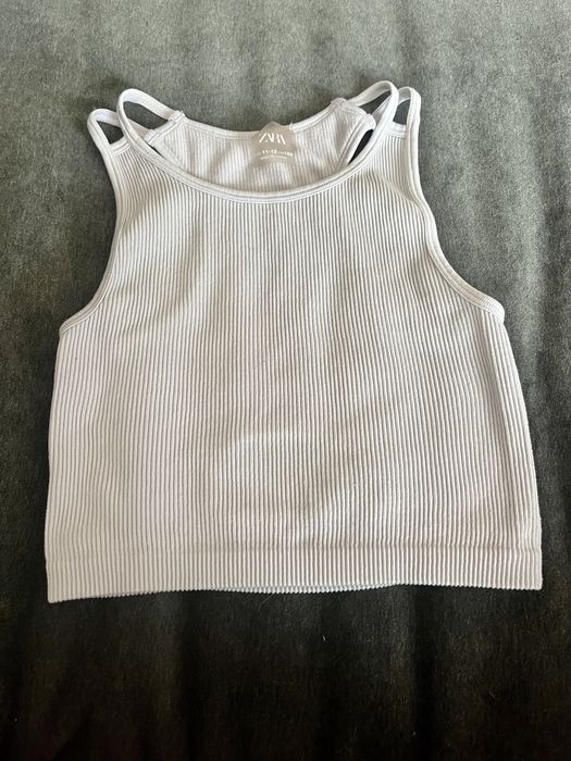 Zara , top , koszulka , 152 cm , jasny fiolet