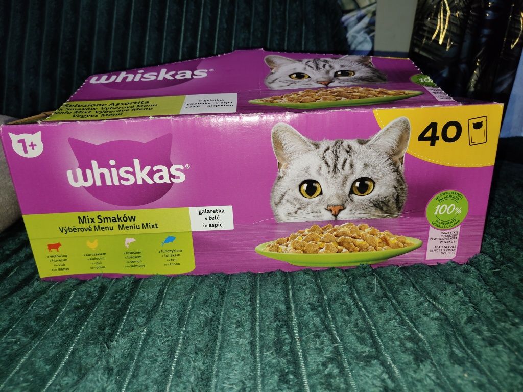 Whiskas saszetki dla kotów