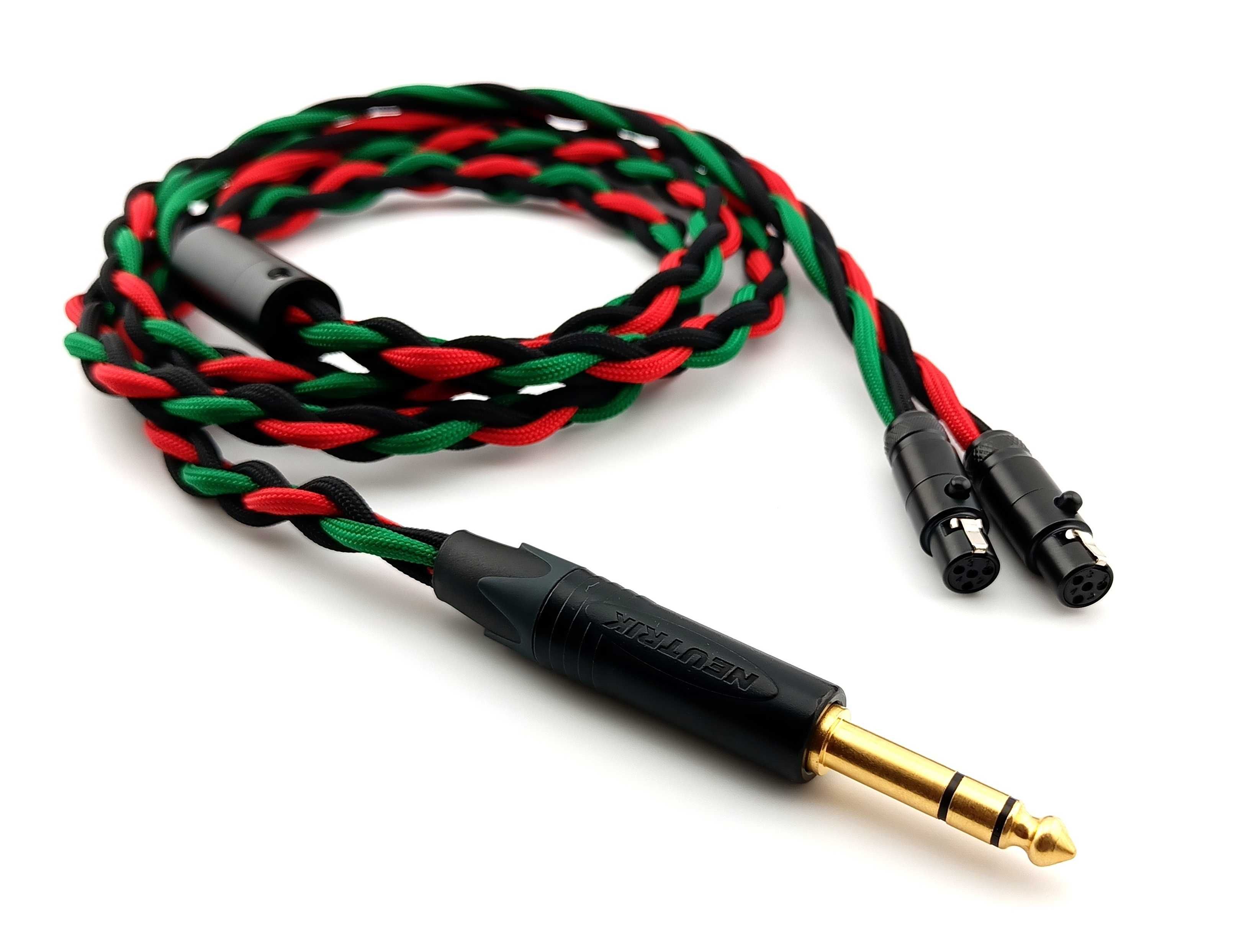 Ręcznie wykonany kabel do słuchawek MONOPRICE MONOLITH M1570 6,3mm