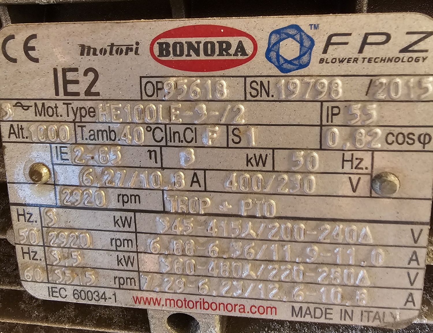 Wentylator bocznokanalowy SCL K06-MS MOR IE2 3KW dmuchawa pompa vacuum