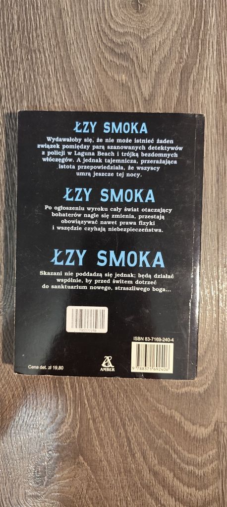Łzy smoka Dean R. Koontz
