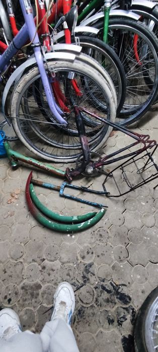 Rama z roweru flaming z 73 roku