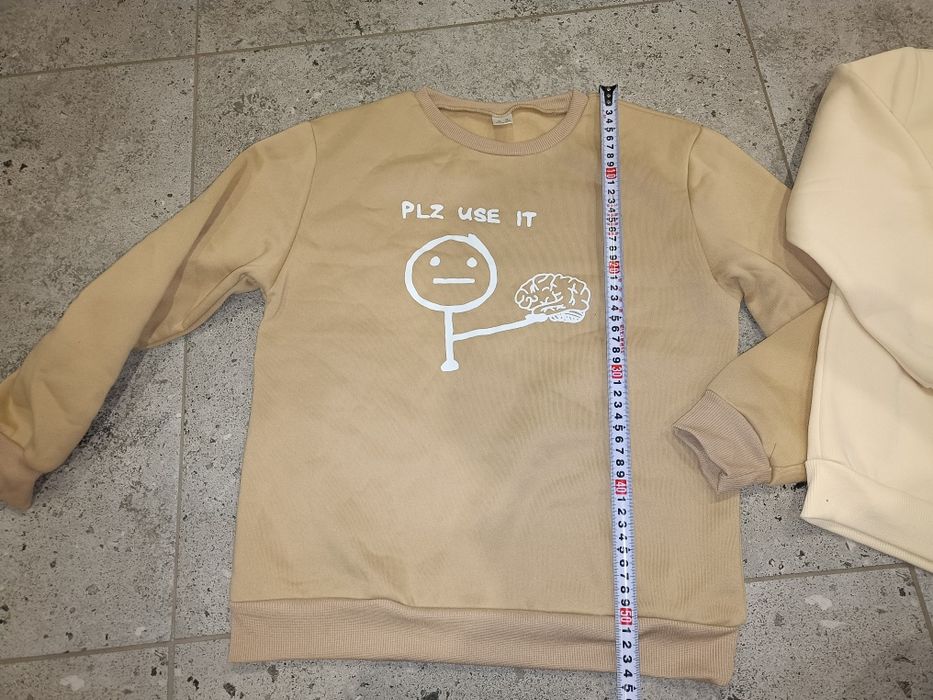 2x nowa bluza brain plz use it rozm. 140cm