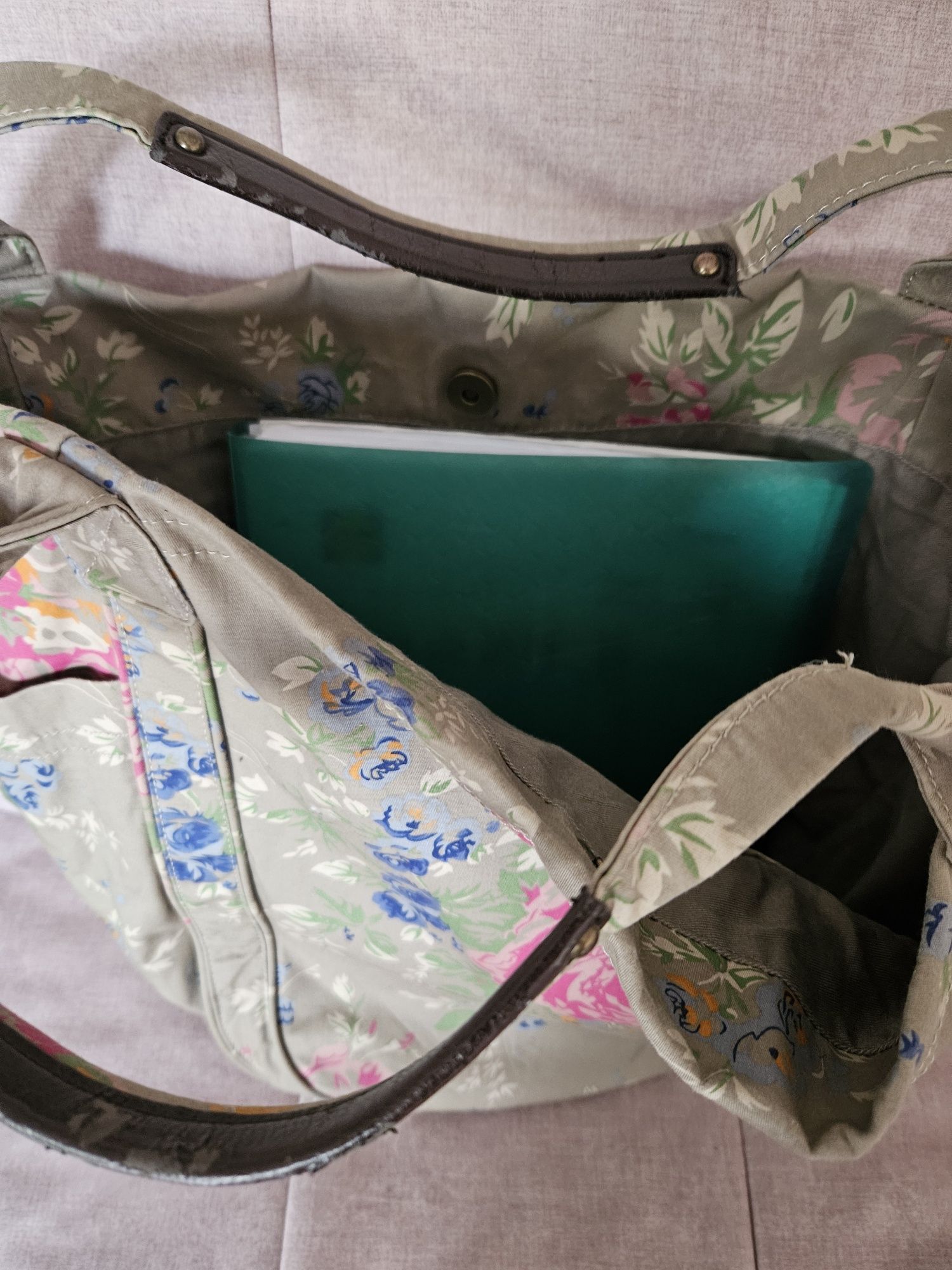 Marie Lund nowa, pojemna torba tote bag