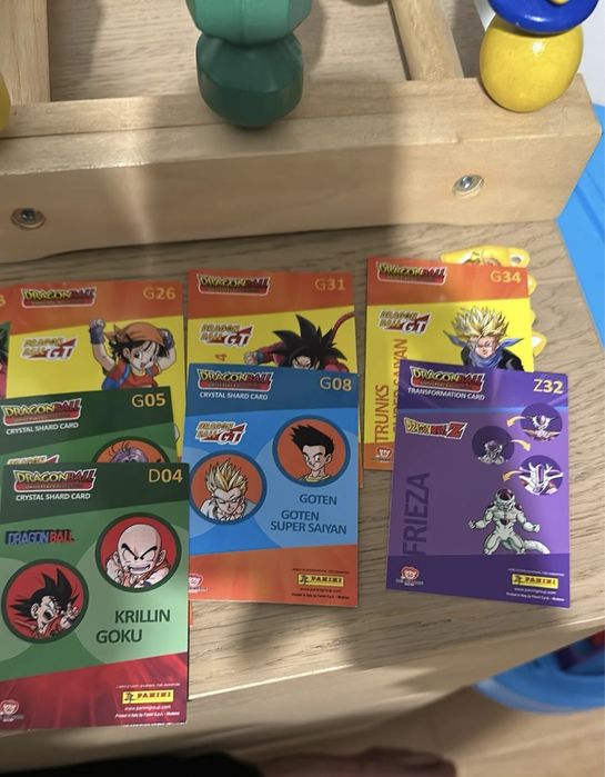 Cartas dragon ball universal