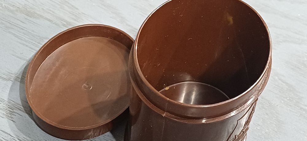 Vintage bakelitowe opakowanie KOSMOS jak na zdjęciach lata 50-60
