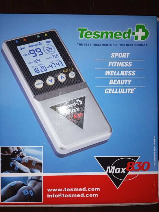 Nowy elektrostymulator Tesmed Max 830 za 1/4 ceny