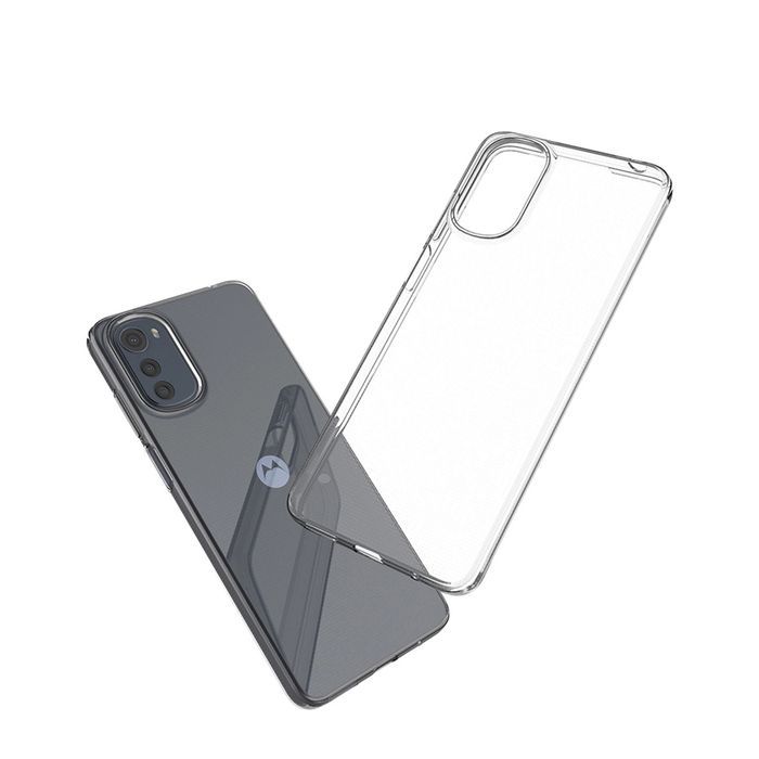 Ultra Clear 0.5mm etui do Motorola Moto E32 cienki przezroczyste