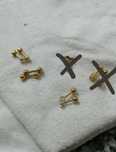 Brincos/piercing em aço inoxidável (NOVOS)