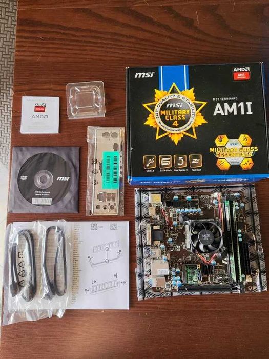 Placa-mãe MSI AM1I + Athlon 5150 + Radeon R3