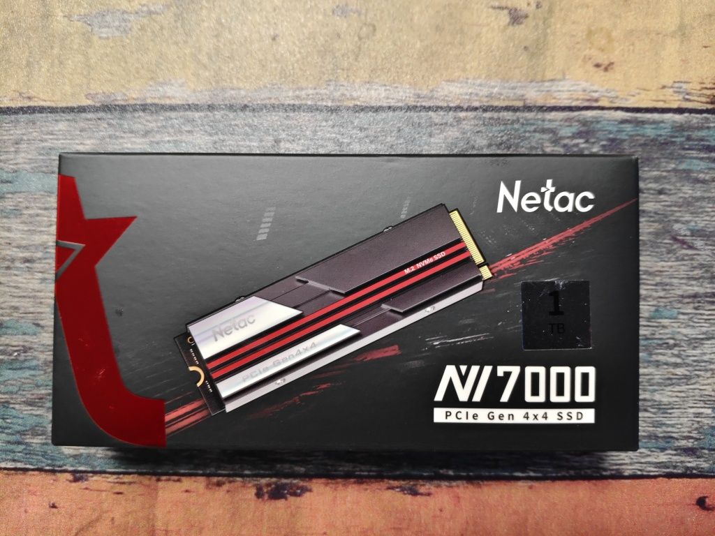 Netac NV7000 (1TB) PCIe4.0 M.2 2280 DRAM Cache (7200 МБ/с)