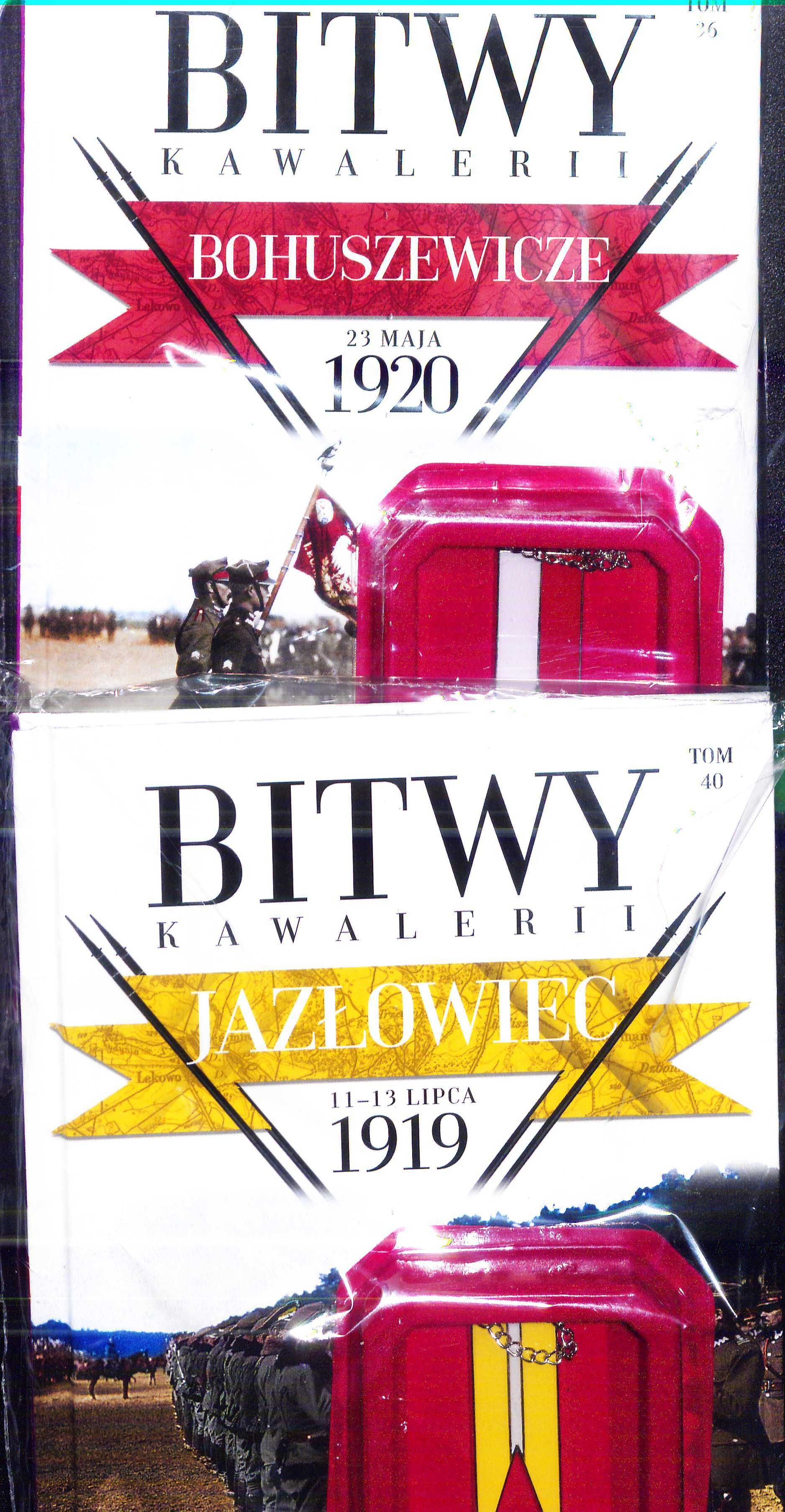 Kolekcja BITWY KAWALERII Książka + odznaka