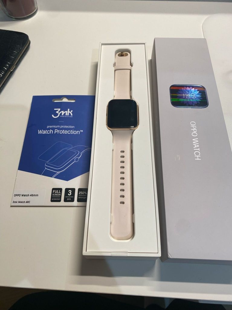 Zegarek Oppo Watch, idealny stan 46mm