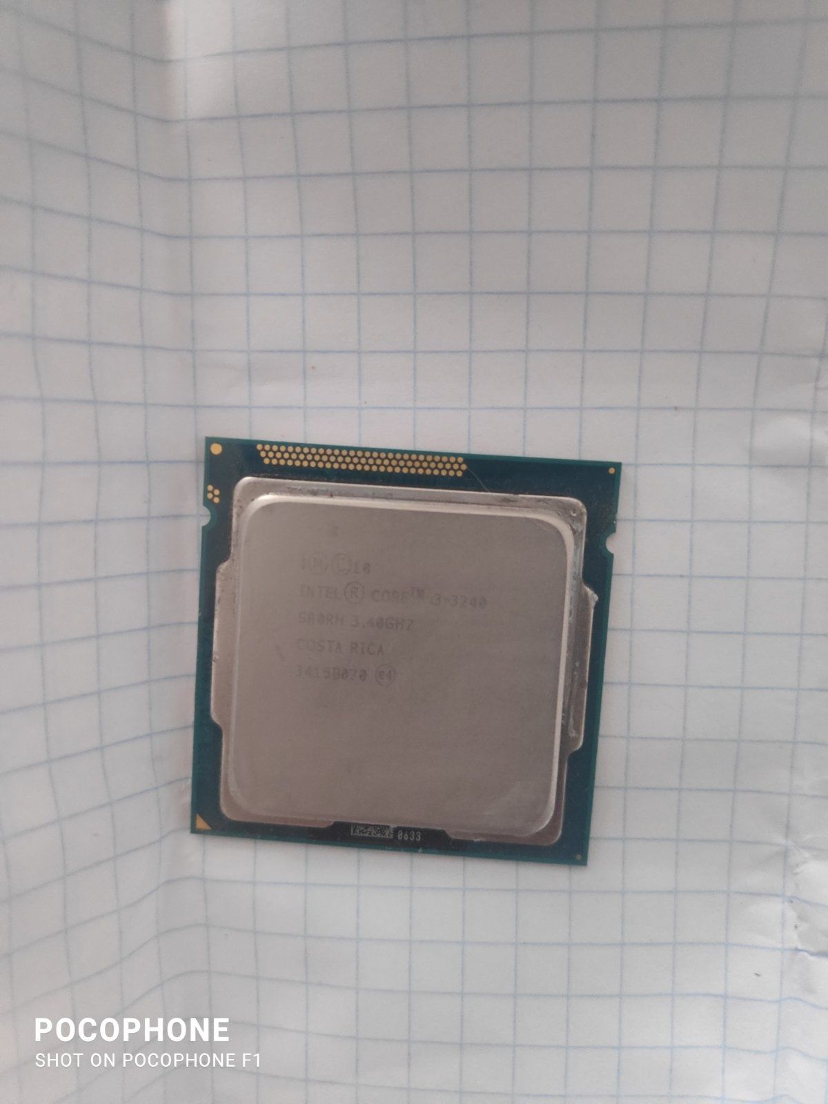 Процесор intel(R) Core(TM) i3-3240 CPU 3.40GHz