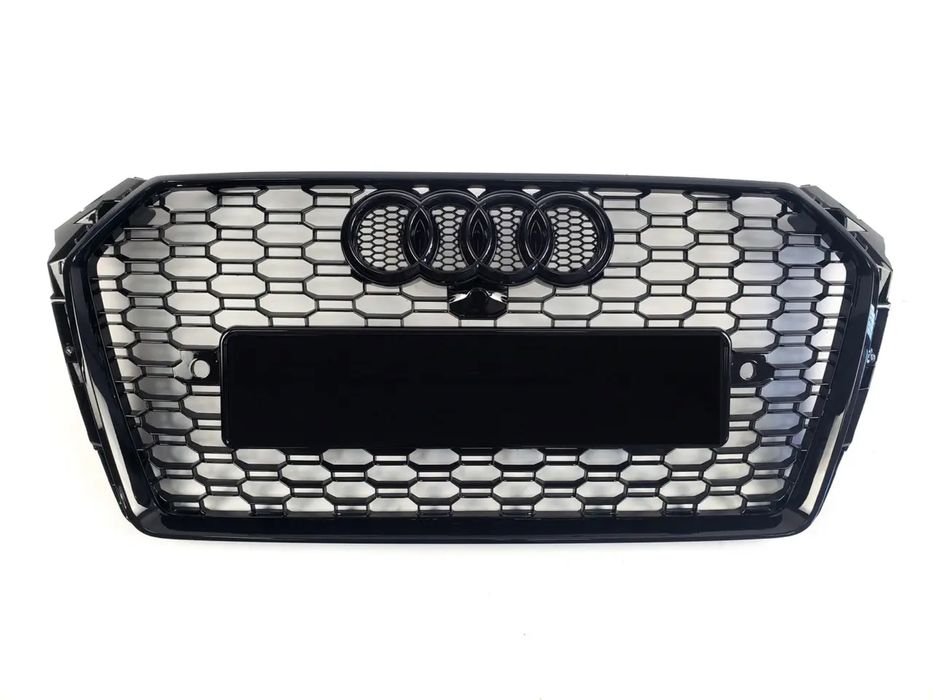 Решетка радиатора Audi A4 B9 стиль RS4 2016-2020