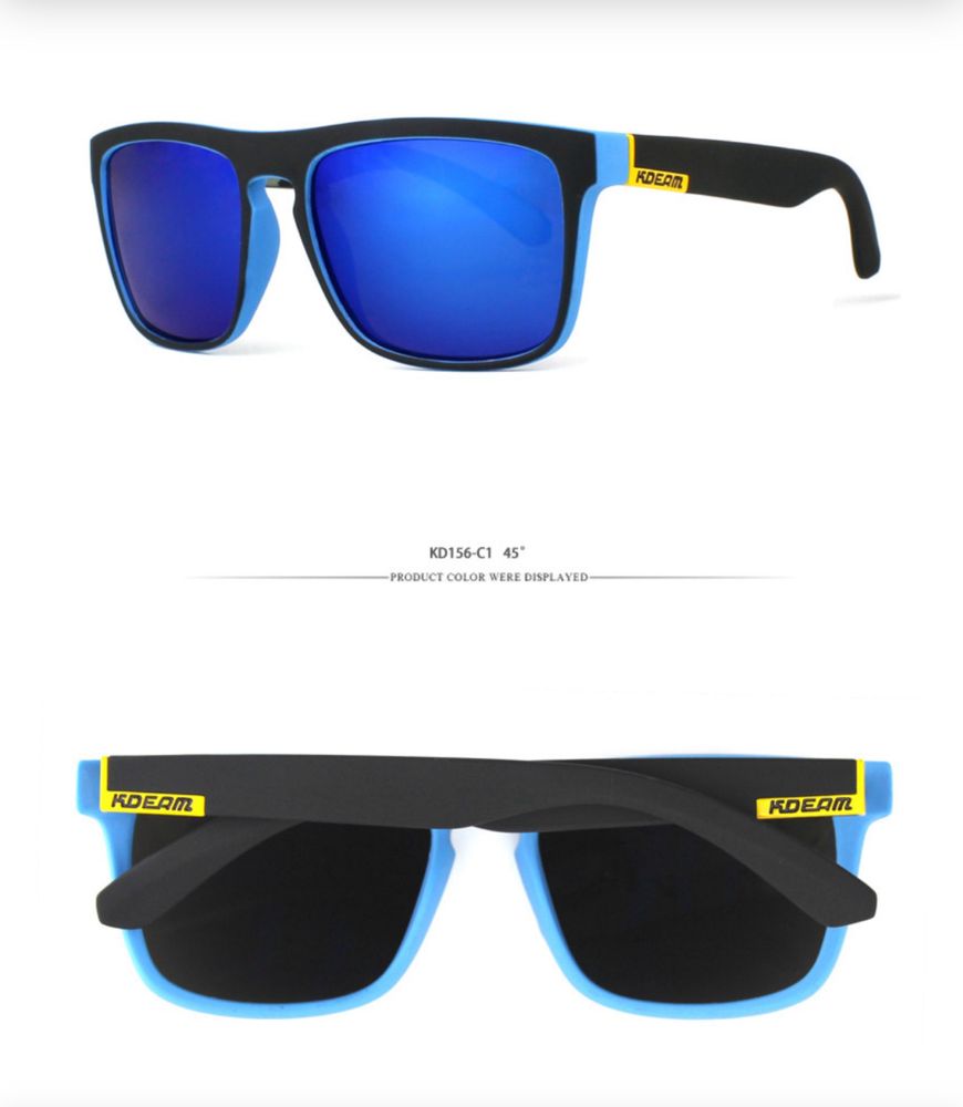 Okulary przeciwsłoneczne Kdeam UV400 * Nowe
