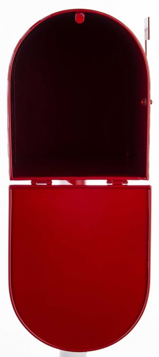 Stojąca świąteczna dekoracyjna wysoka skrzynka na listy do Św.Mikołaja