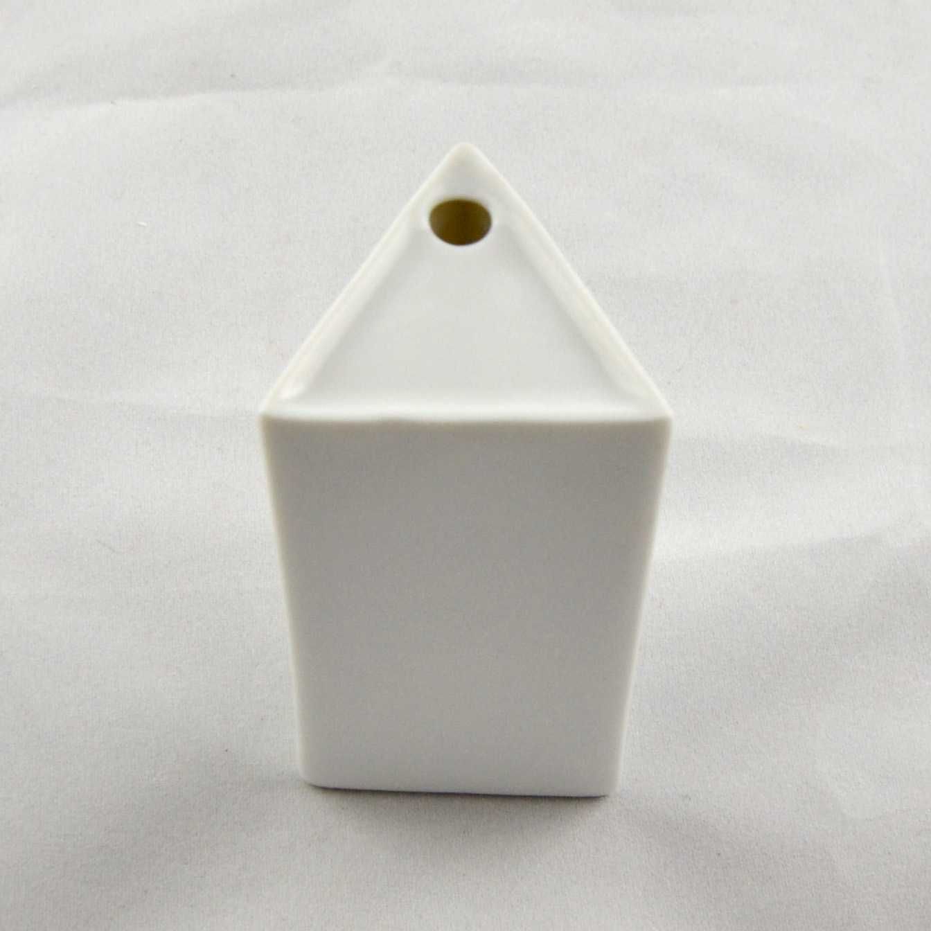 Paliteiro triangular Branco em porcelana