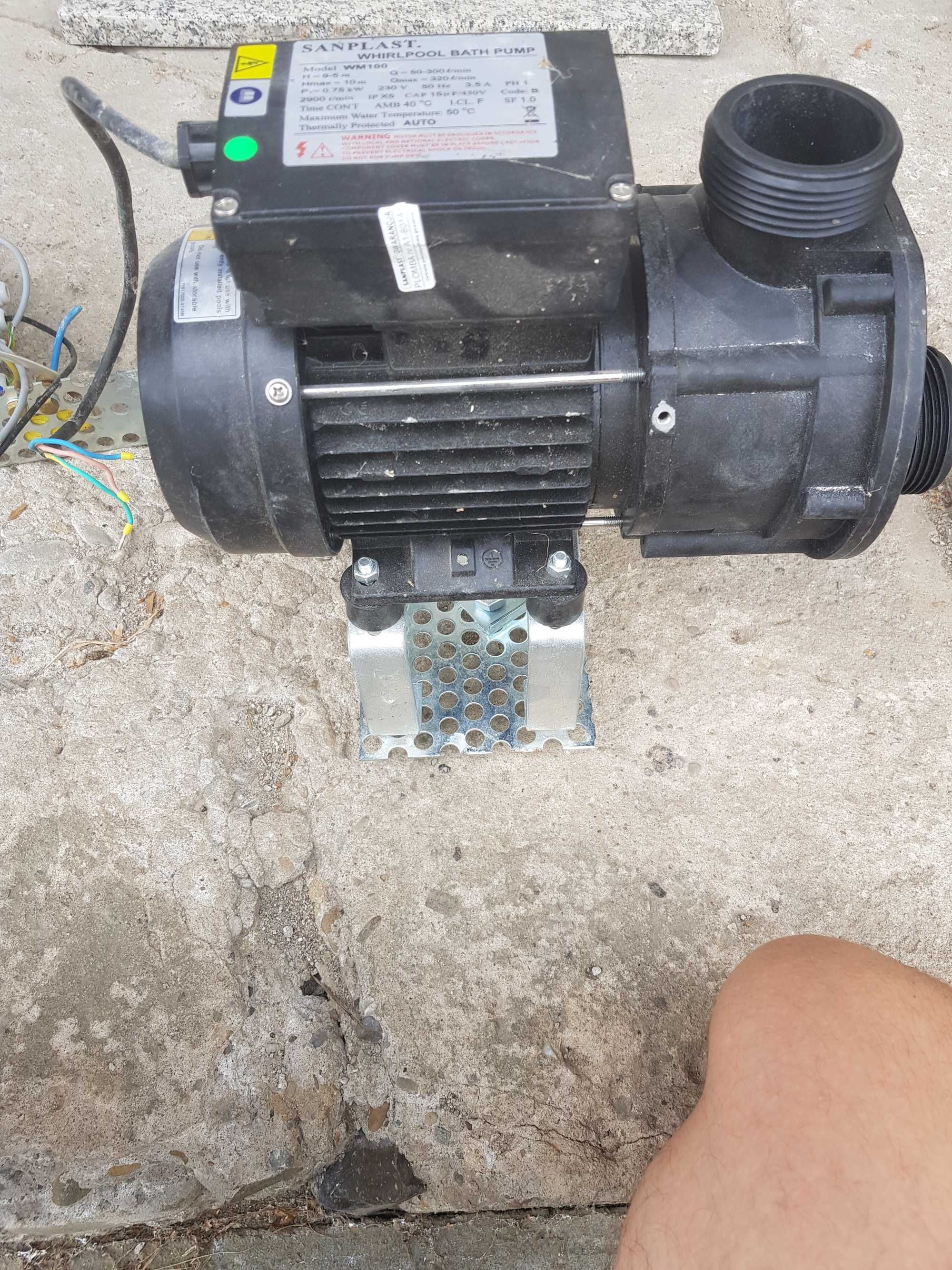 Pompa hydromasaż, jacuzzi, wanna, sanplast wirpool bath pump wm100