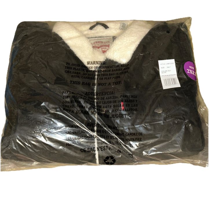 Вельветова куртка Levi's Men's Sherpa Lined Trucker Jacket  XXL Tall