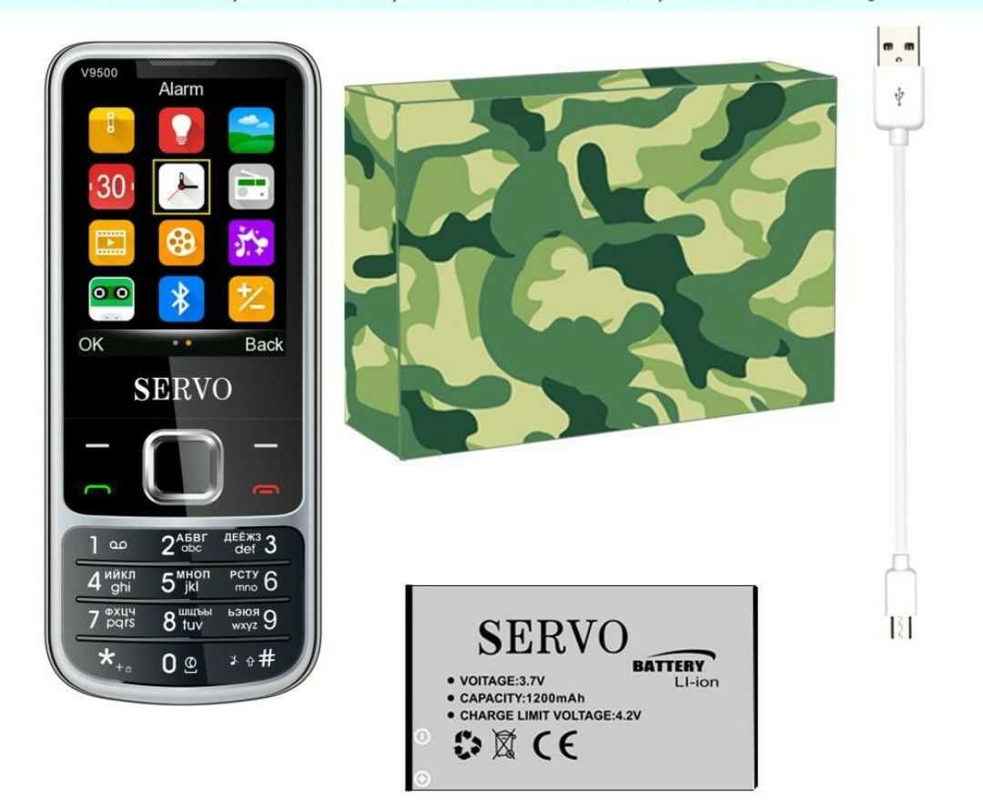 Мобільний телефон Servo , 4 sim.