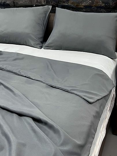 Комплект постельного белья gray and light gray 175×2100