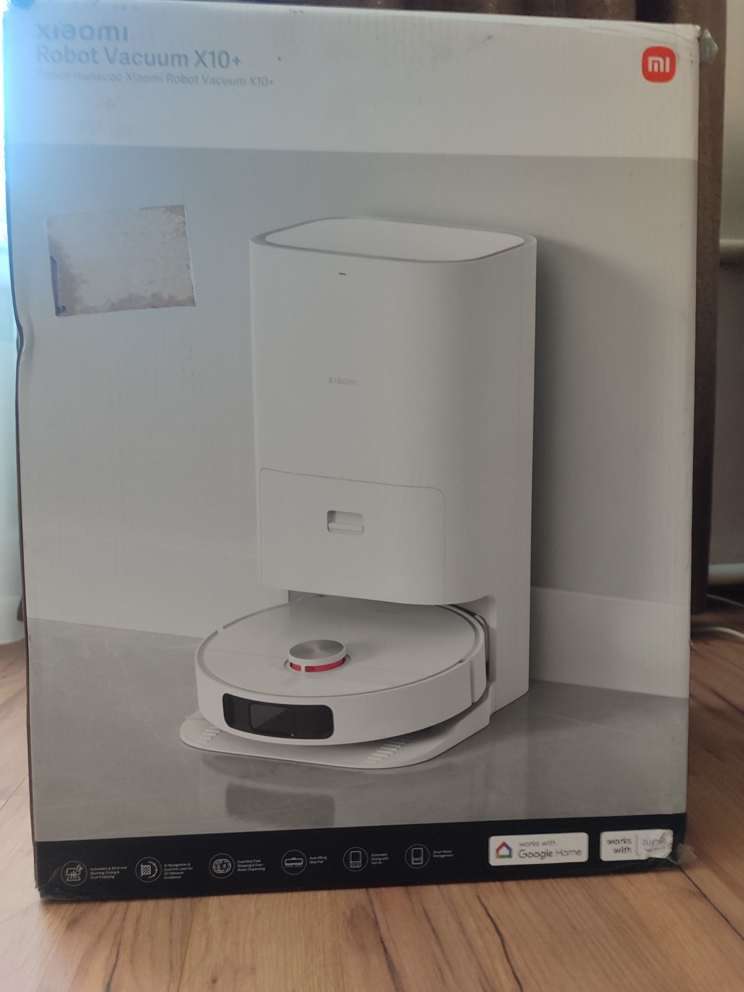 Робот-пилосос Xiaomi robot vacuum X10+ ефективний та сучасний