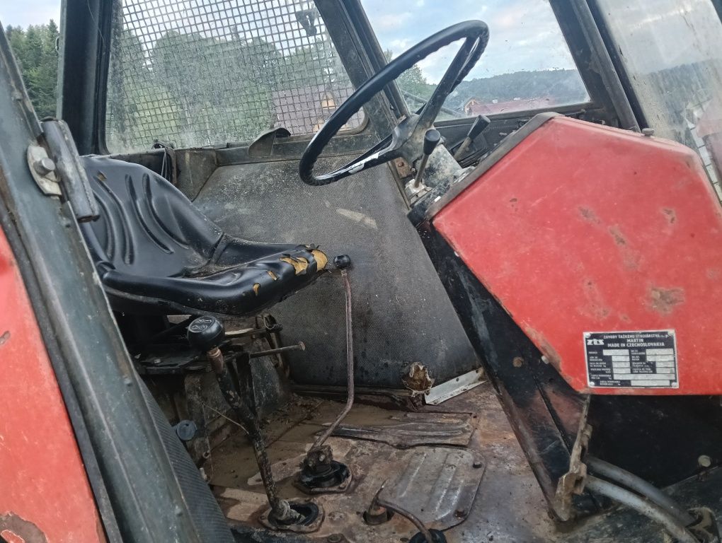 Zetor 12145 Sprawny sprowadzony z Dokumentami Pług Ursus 1224 , 1614