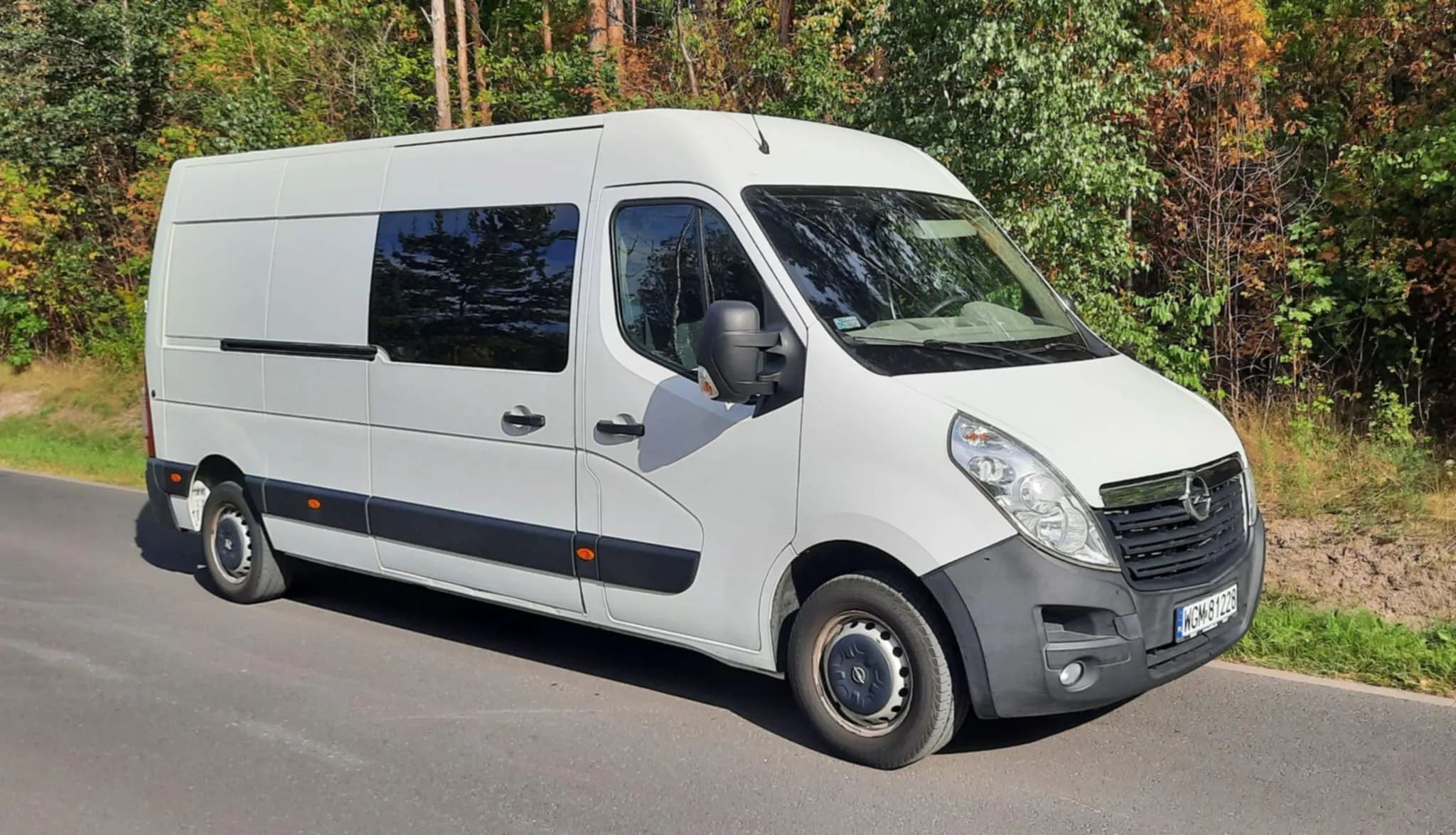 Opel MOVANO  Opel Movano, brygadówka 7 osobowa, bezwypadkowy