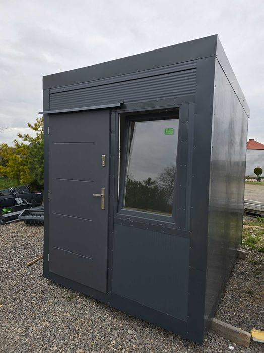 Wynajem kontenera pod biuro sklep na budowe pawilon sklepowy