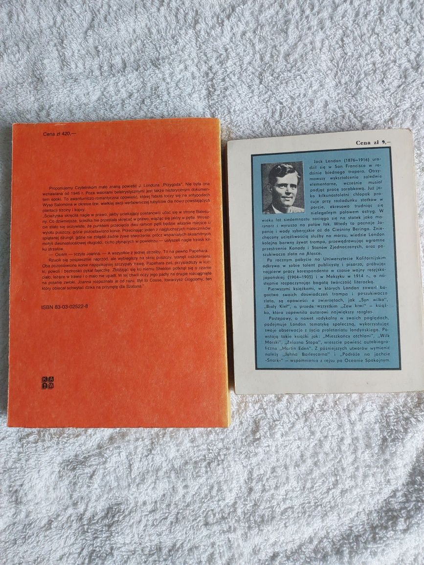 Jack London Biały kieł, Zew krwi, Przygoda
