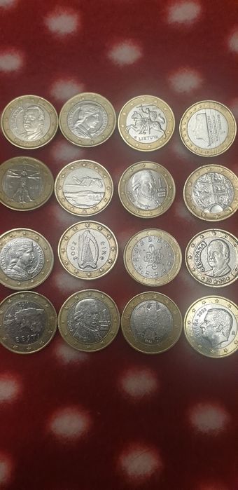 Памятна монета 1 євро