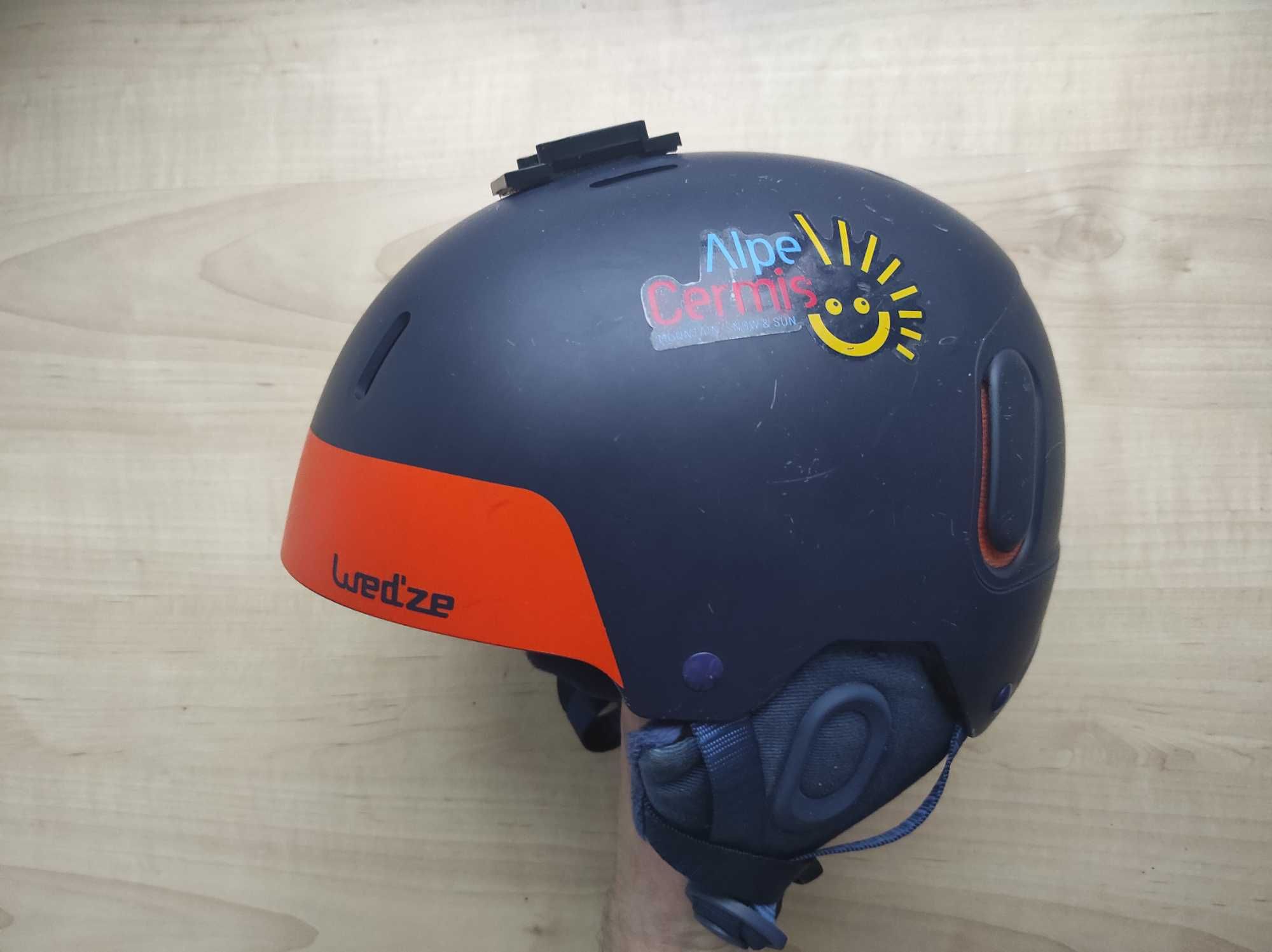 Шлем горнолыжный Wedze JR Mid Spin-13, размер 53-56см, детский